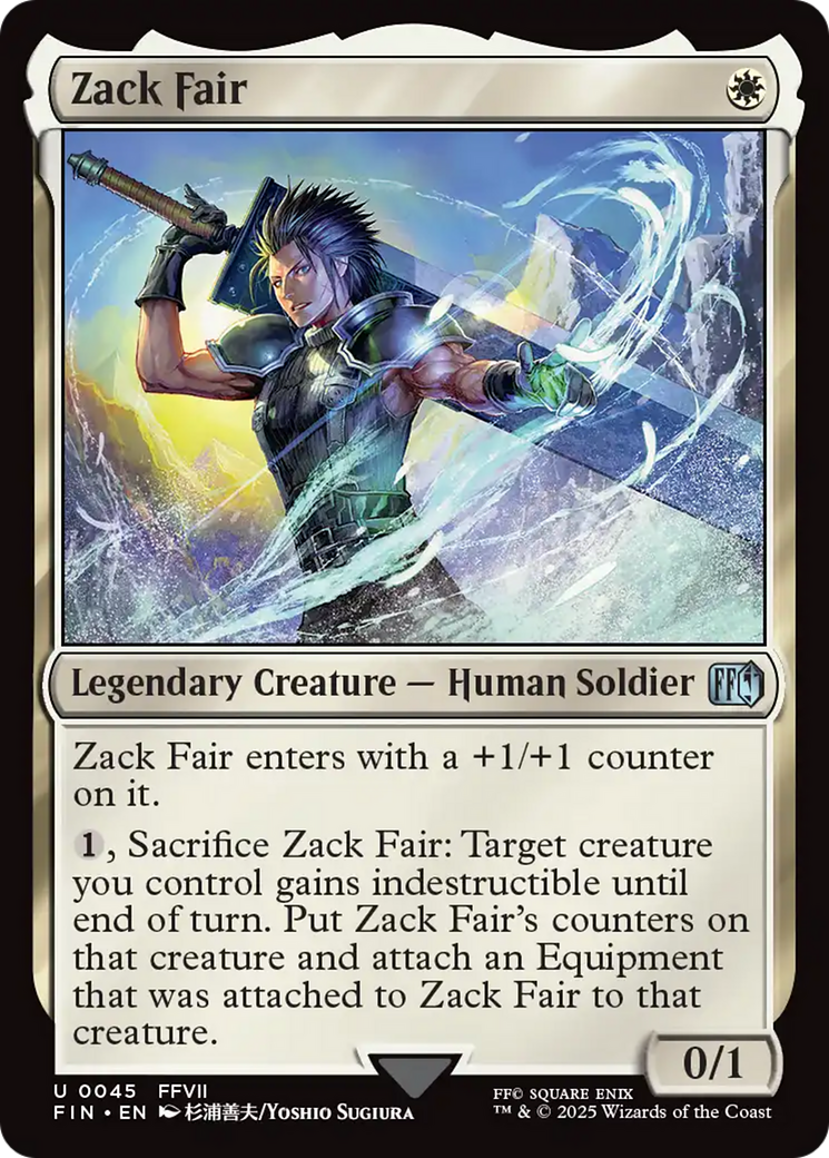 Zack Fair [FINAL FANTASY] | Deep Dive Games St. Marys