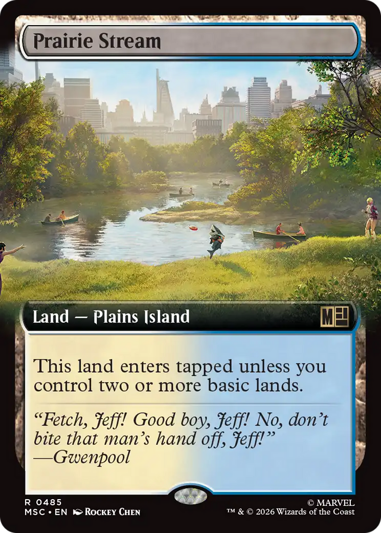 Prairie Stream (Extended Art) [Marvel Super Heroes Commander] | Deep Dive Games St. Marys