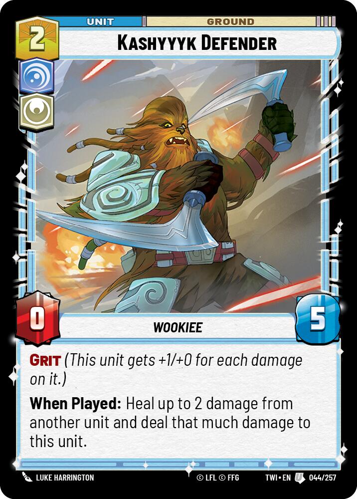 Kashyyyk Defender (044/257) (044/257) [Twilight of the Republic] | Deep Dive Games St. Marys