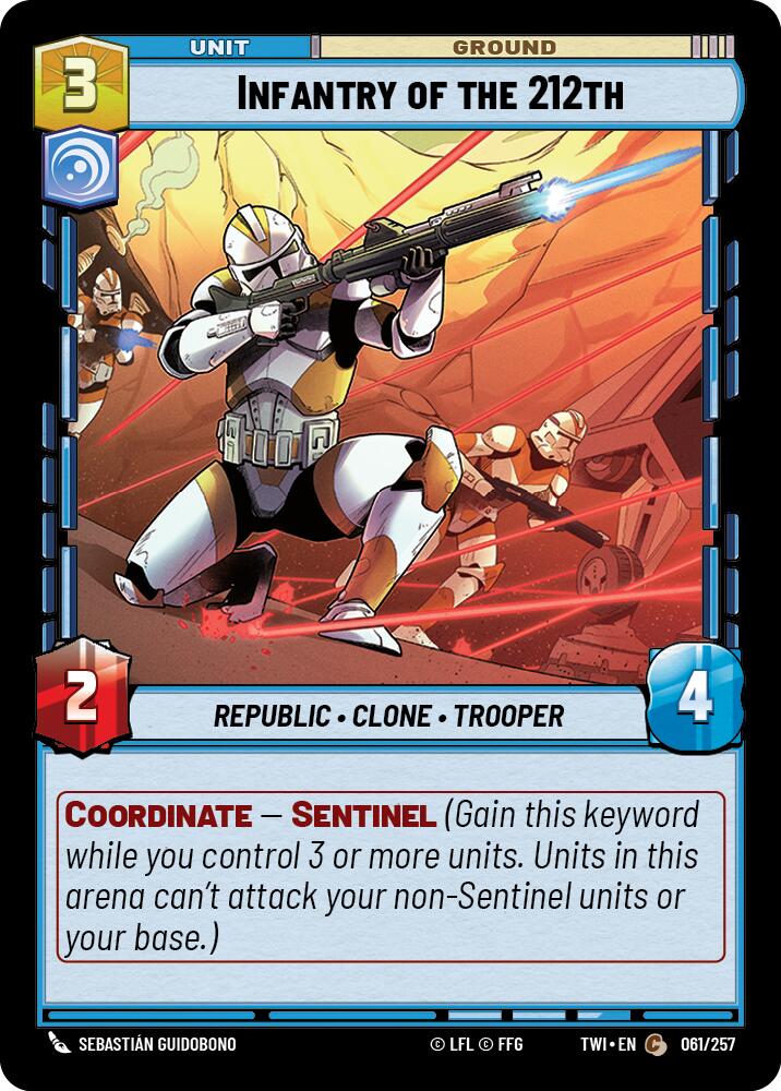 Infantry of the 212th (061/257) (061/257) [Twilight of the Republic] | Deep Dive Games St. Marys