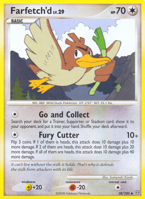 Farfetch'd (38/100) [Diamond & Pearl: Stormfront] | Deep Dive Games St. Marys