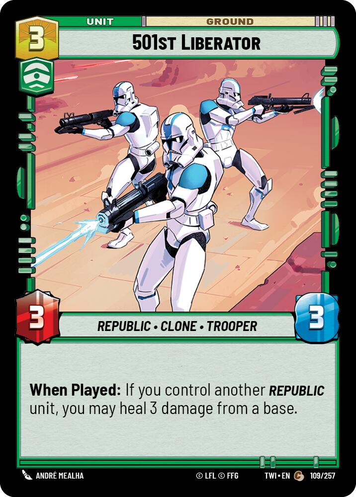 501st Liberator (109/257) (109/257) [Twilight of the Republic] | Deep Dive Games St. Marys