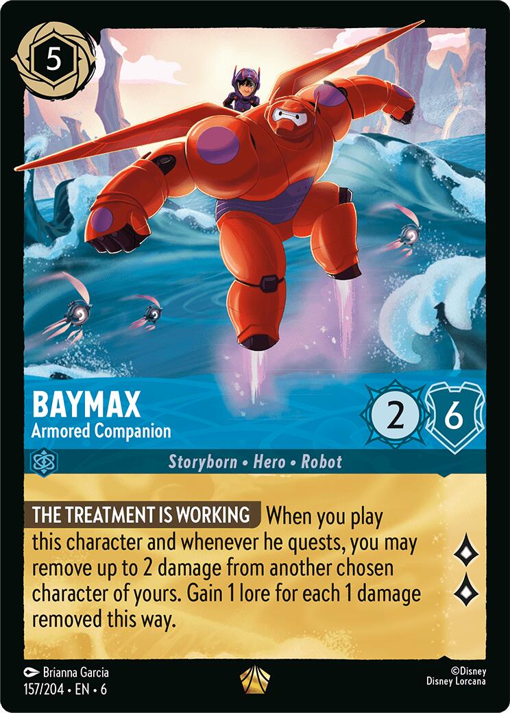 Baymax - Armored Companion (157/204) [Azurite Sea] | Deep Dive Games St. Marys