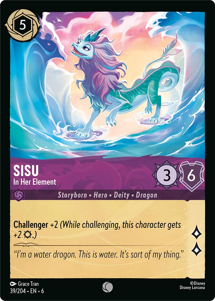Sisu - In Her Element (39/204) [Azurite Sea] | Deep Dive Games St. Marys