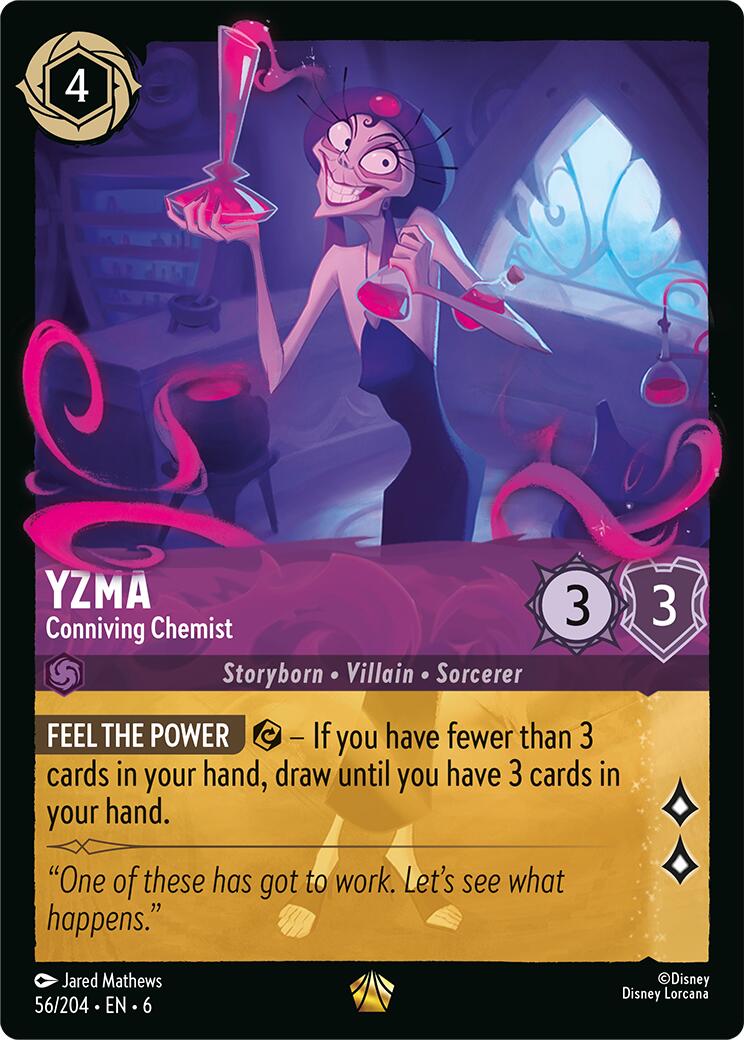 Yzma - Conniving Chemist (56/204) [Azurite Sea] | Deep Dive Games St. Marys