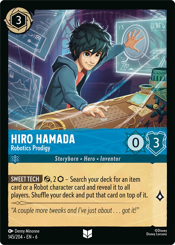 Hiro Hamada - Robotics Prodigy (145/204) [Azurite Sea] | Deep Dive Games St. Marys