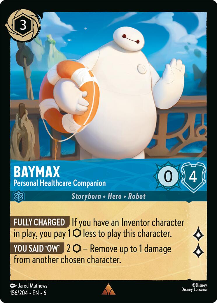 Baymax - Personal Healthcare Companion (156/204) [Azurite Sea] | Deep Dive Games St. Marys