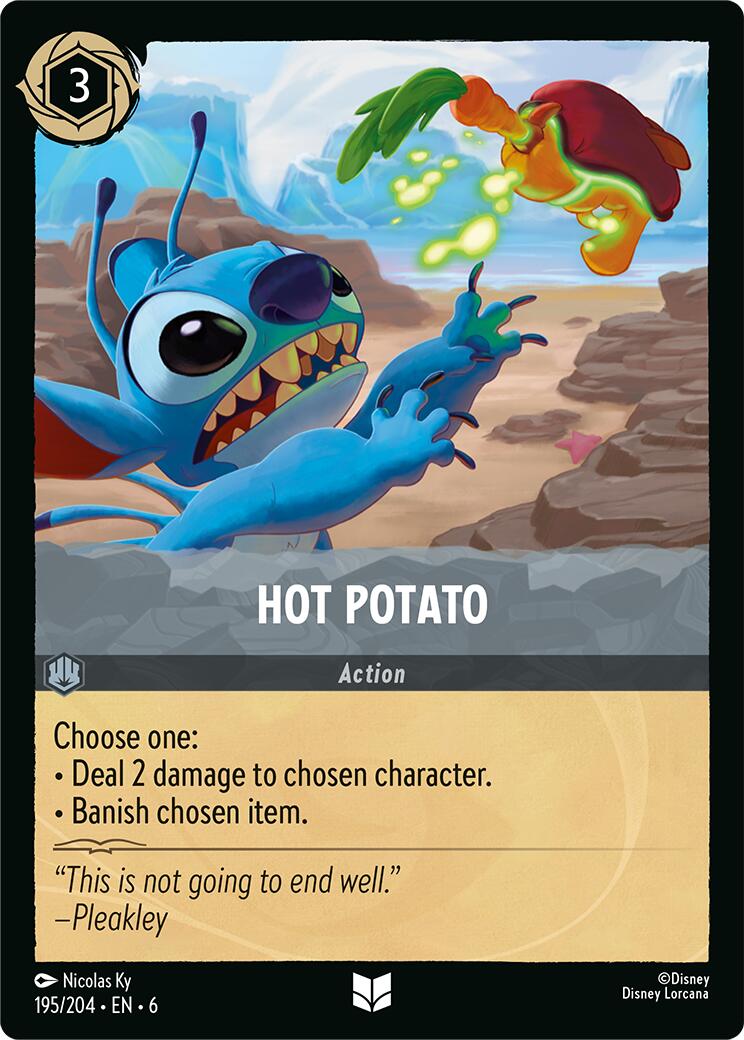 Hot Potato (195/204) [Azurite Sea] | Deep Dive Games St. Marys