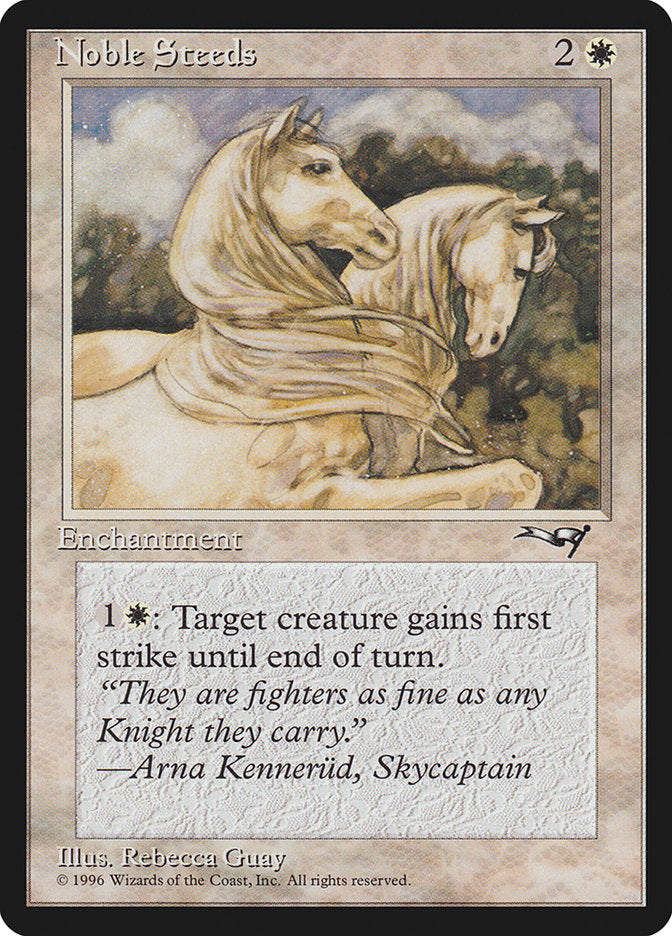 Noble Steeds (Leg Raised) [Alliances] | Deep Dive Games St. Marys