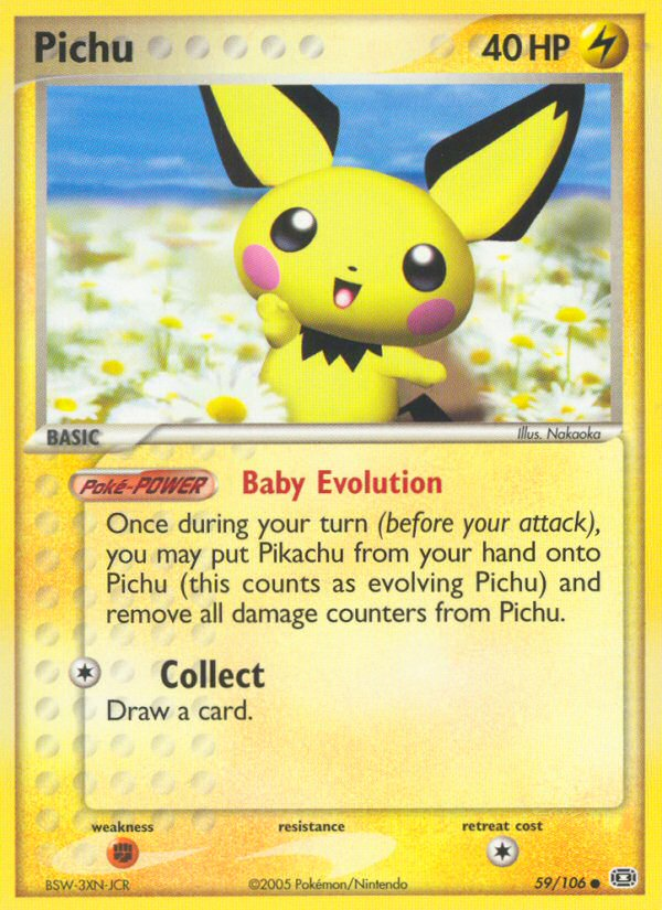 Pichu (59/106) [EX: Emerald] | Deep Dive Games St. Marys