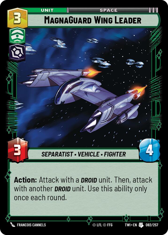 MagnaGuard Wing Leader (082/257) (082/257) [Twilight of the Republic] | Deep Dive Games St. Marys