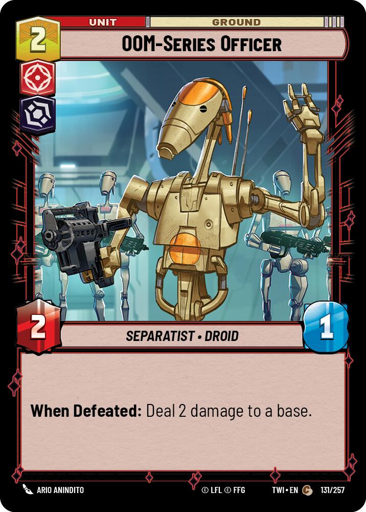 OOM-Series Officer (131/257) (131/257) [Twilight of the Republic] | Deep Dive Games St. Marys