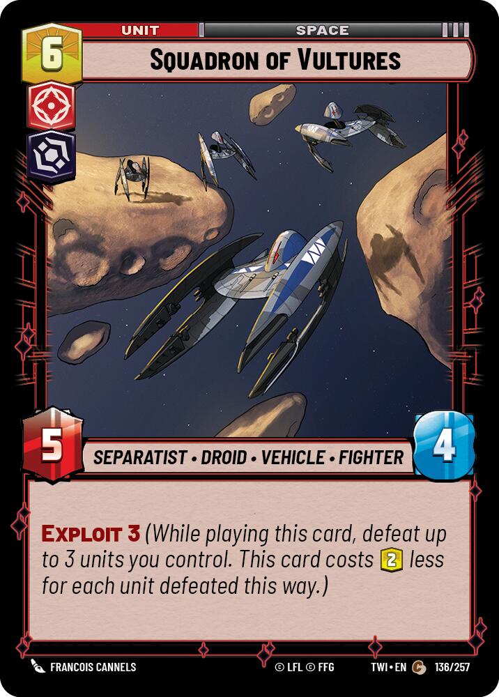 Squadron of Vultures (136/257) (136/257) [Twilight of the Republic] | Deep Dive Games St. Marys