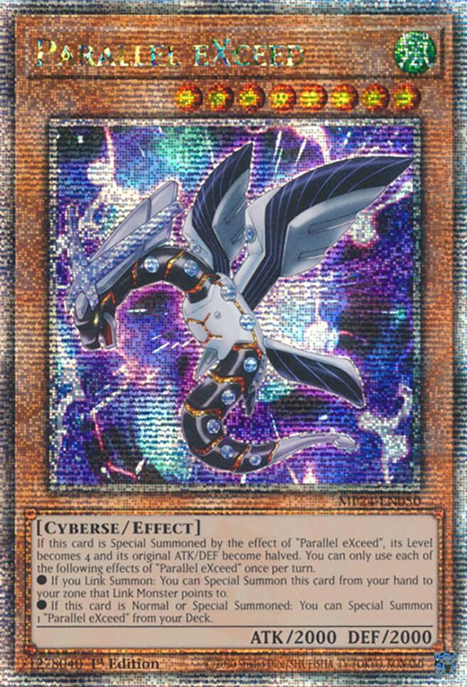 Parallel eXceed [MP24-EN050] Quarter Century Secret Rare | Deep Dive Games St. Marys