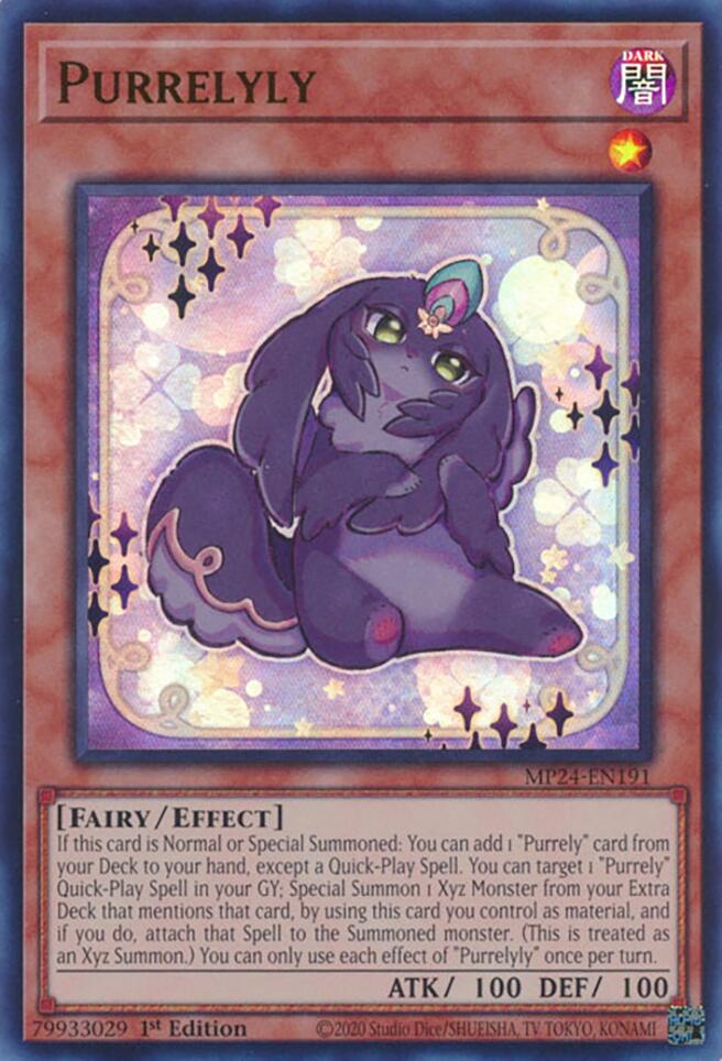 Purrelyly [MP24-EN191] Ultra Rare | Deep Dive Games St. Marys