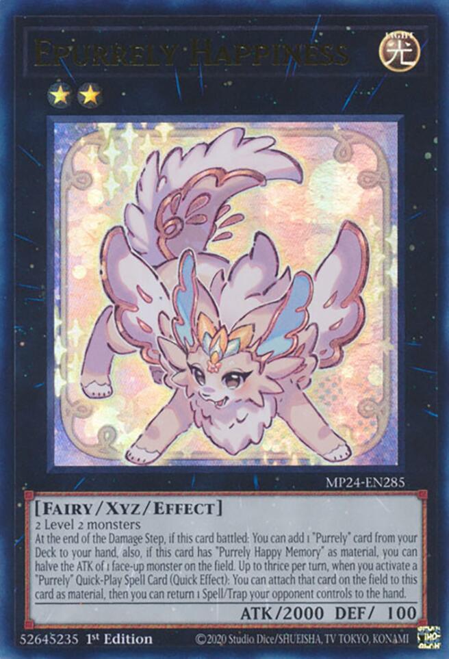 Epurrely Happiness [MP24-EN285] Ultra Rare | Deep Dive Games St. Marys