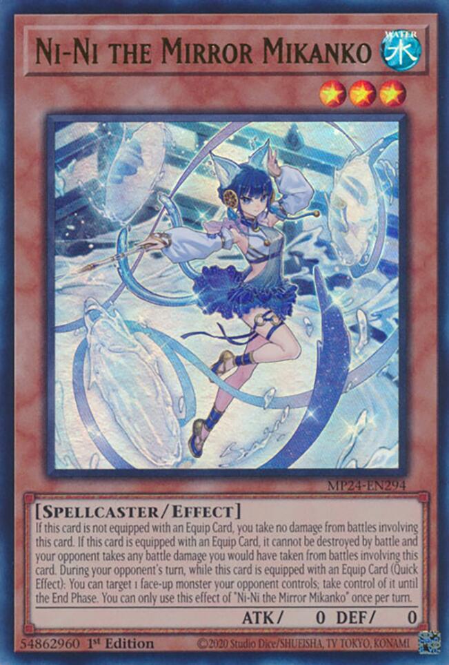 Ni-Ni the Mirror Mikanko [MP24-EN294] Ultra Rare | Deep Dive Games St. Marys