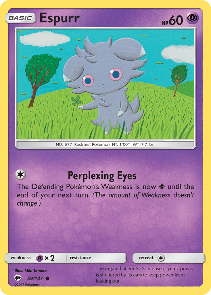 Espurr (59/147) [Sun & Moon: Burning Shadows] | Deep Dive Games St. Marys