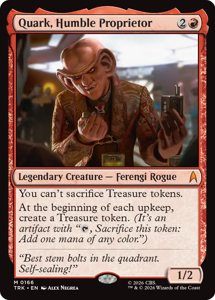 Quark, Humble Proprietor [Star Trek] | Deep Dive Games St. Marys