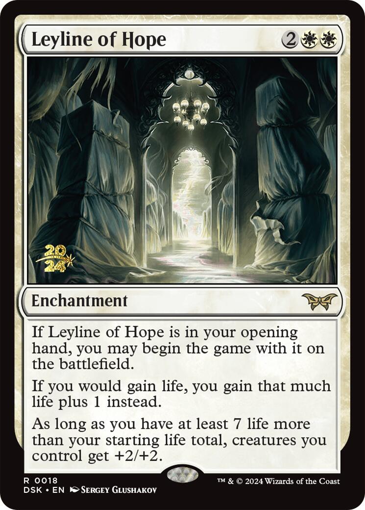 Leyline of Hope [Duskmourn: House of Horror Prerelease Promos] | Deep Dive Games St. Marys