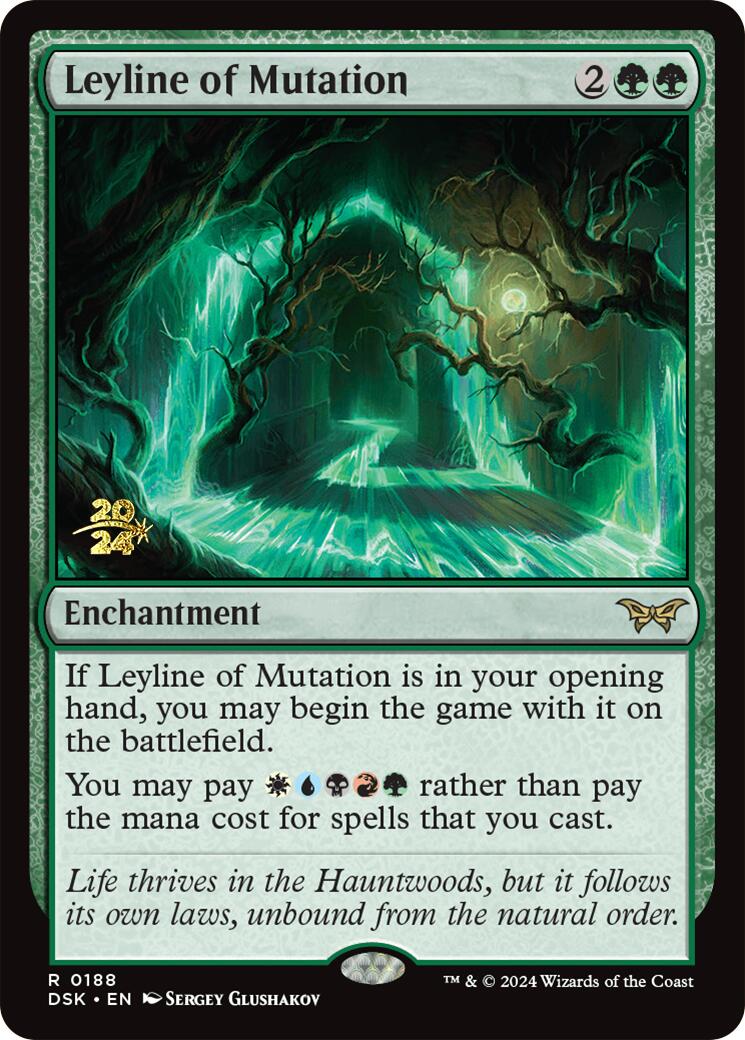 Leyline of Mutation [Duskmourn: House of Horror Prerelease Promos] | Deep Dive Games St. Marys