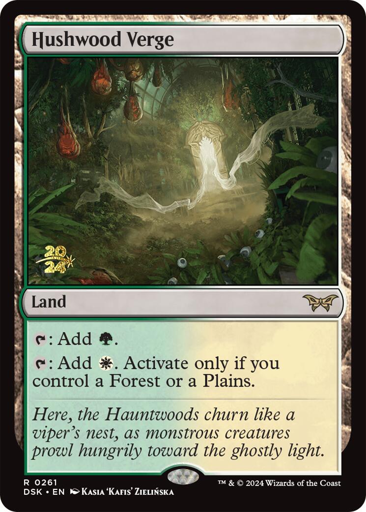 Hushwood Verge [Duskmourn: House of Horror Prerelease Promos] | Deep Dive Games St. Marys