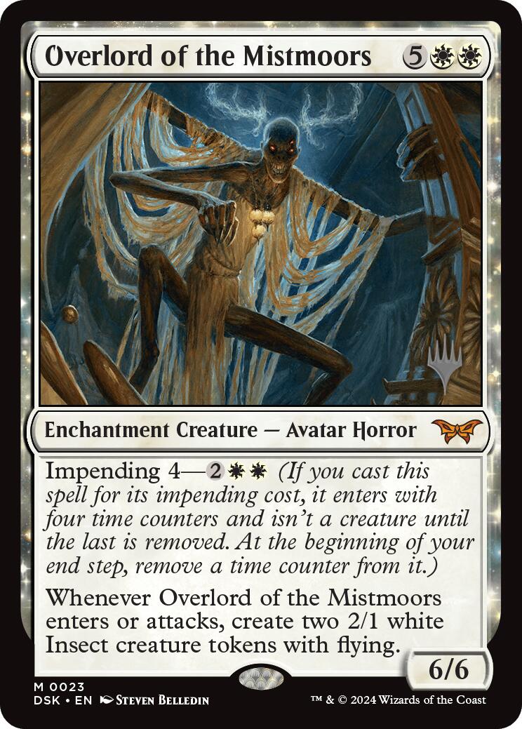 Overlord of the Mistmoors (Promo Pack) [Duskmourn: House of Horror Promos] | Deep Dive Games St. Marys