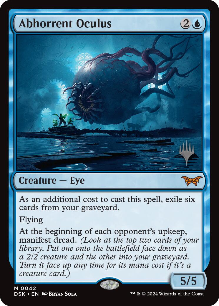 Abhorrent Oculus (Promo Pack) [Duskmourn: House of Horror Promos] | Deep Dive Games St. Marys