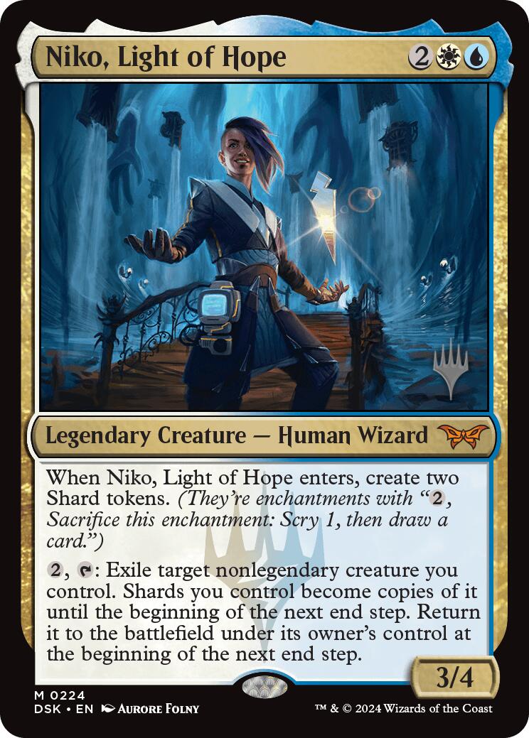 Niko, Light of Hope (Promo Pack) [Duskmourn: House of Horror Promos] | Deep Dive Games St. Marys