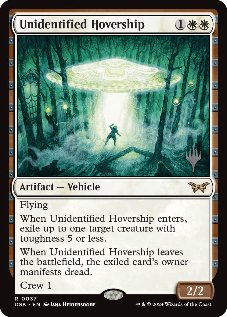 Unidentified Hovership (Promo Pack) [Duskmourn: House of Horror Promos] | Deep Dive Games St. Marys