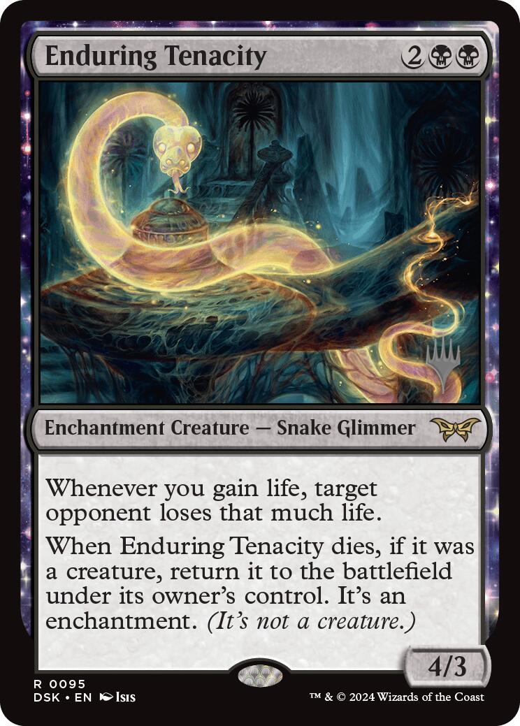 Enduring Tenacity (Promo Pack) [Duskmourn: House of Horror Promos] | Deep Dive Games St. Marys