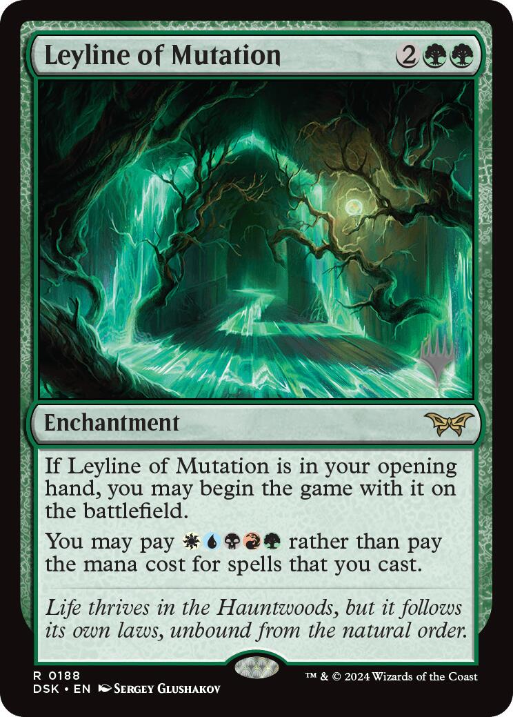 Leyline of Mutation (Promo Pack) [Duskmourn: House of Horror Promos] | Deep Dive Games St. Marys