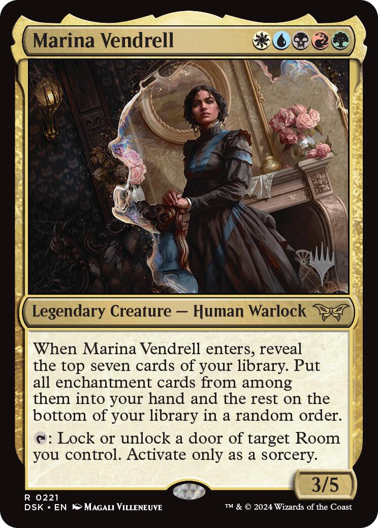 Marina Vendrell (Promo Pack) [Duskmourn: House of Horror Promos] | Deep Dive Games St. Marys