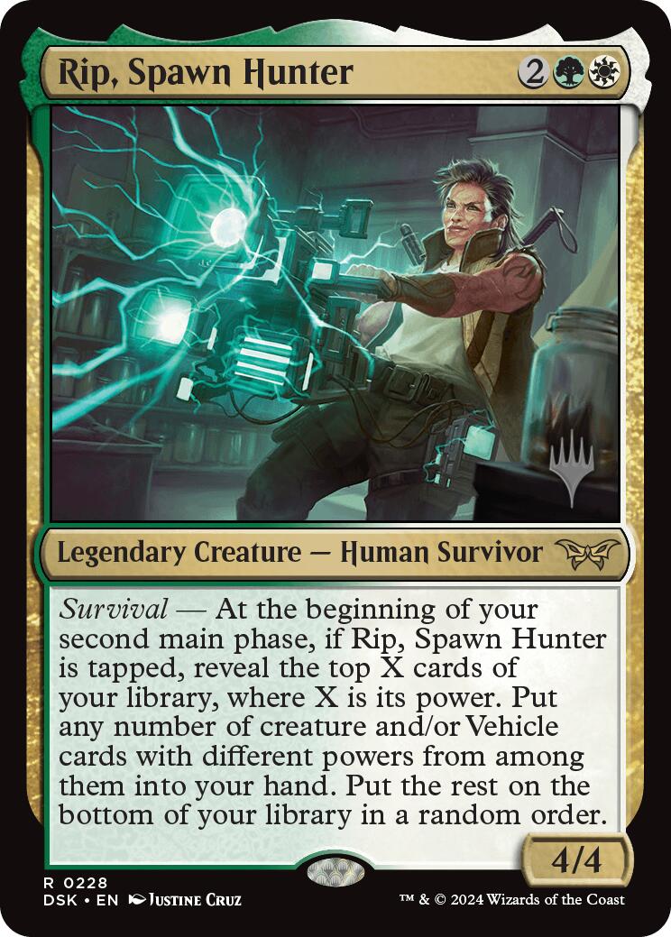 Rip, Spawn Hunter (Promo Pack) [Duskmourn: House of Horror Promos] | Deep Dive Games St. Marys