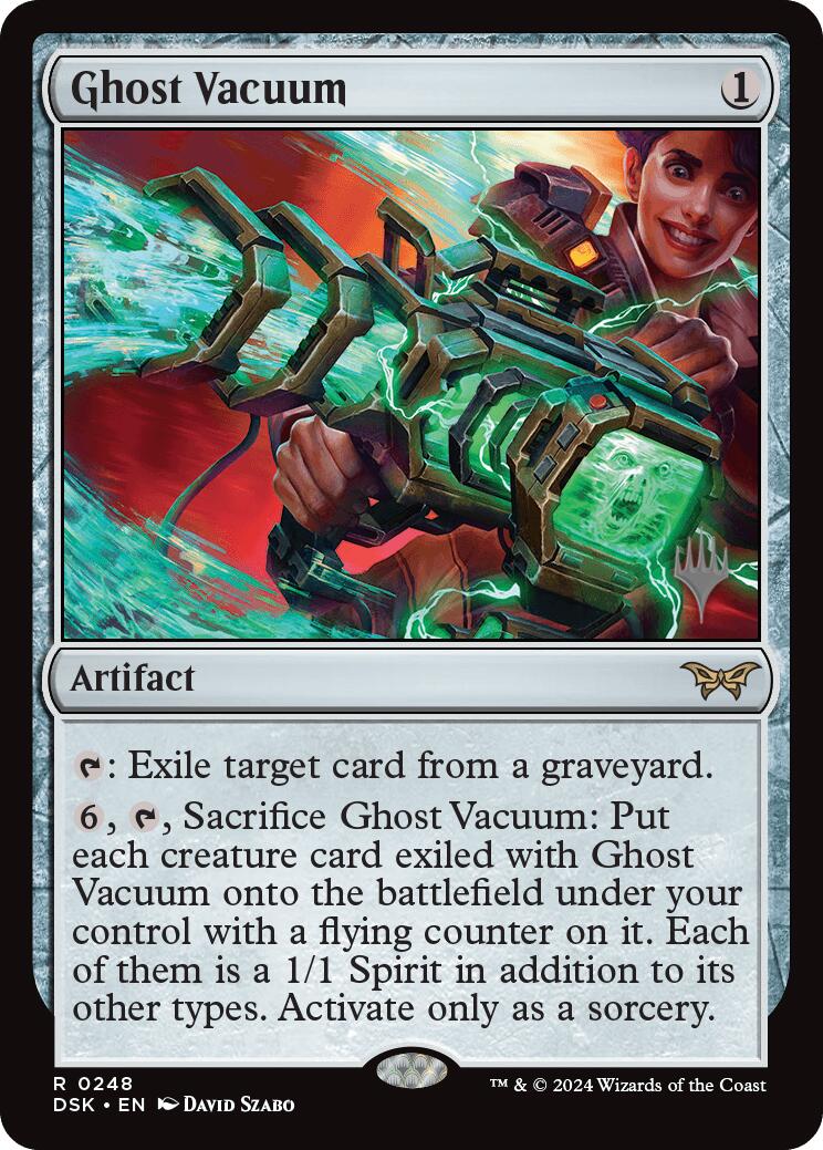Ghost Vacuum (Promo Pack) [Duskmourn: House of Horror Promos] | Deep Dive Games St. Marys