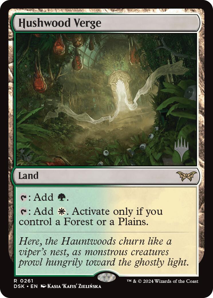 Hushwood Verge (Promo Pack) [Duskmourn: House of Horror Promos] | Deep Dive Games St. Marys