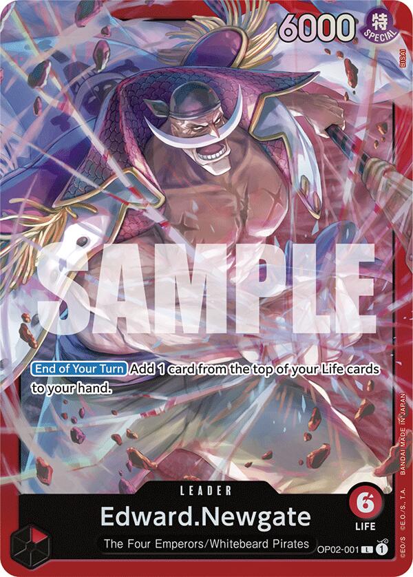 Edward.Newgate [Starter Deck: Red Edward.Newgate] | Deep Dive Games St. Marys