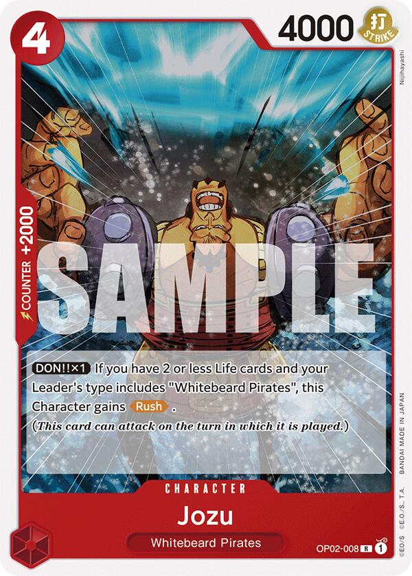 Jozu [Starter Deck: Red Edward.Newgate] | Deep Dive Games St. Marys