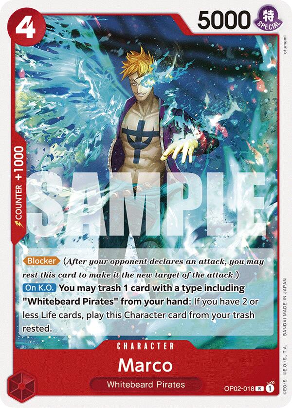 Marco [Starter Deck: Red Edward.Newgate] | Deep Dive Games St. Marys