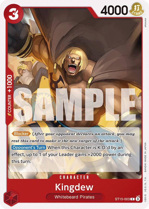 Kingdew [Starter Deck: Red Edward.Newgate] | Deep Dive Games St. Marys