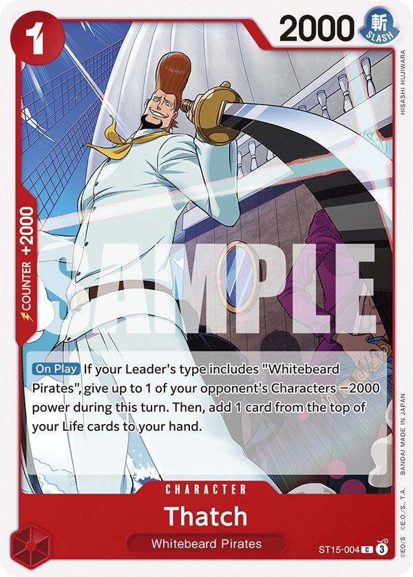 Thatch [Starter Deck: Red Edward.Newgate] | Deep Dive Games St. Marys