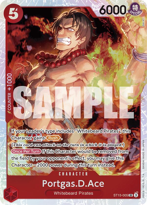 Portgas.D.Ace [Starter Deck: Red Edward.Newgate] | Deep Dive Games St. Marys
