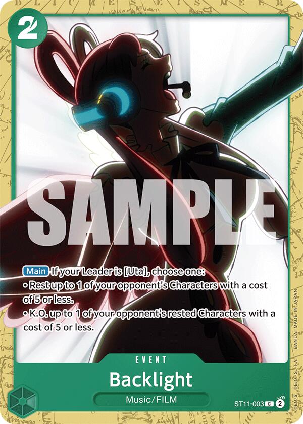 Backlight [Starter Deck: GREEN Uta] | Deep Dive Games St. Marys