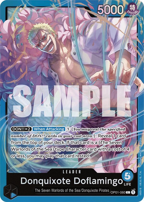 Donquixote Doflamingo [Starter Deck: Blue Donquixote Doflamingo] | Deep Dive Games St. Marys