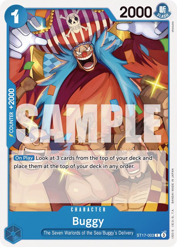 Buggy [Starter Deck: Blue Donquixote Doflamingo] | Deep Dive Games St. Marys