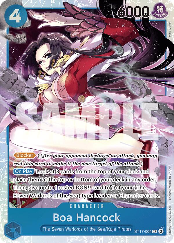 Boa Hancock [Starter Deck: Blue Donquixote Doflamingo] | Deep Dive Games St. Marys