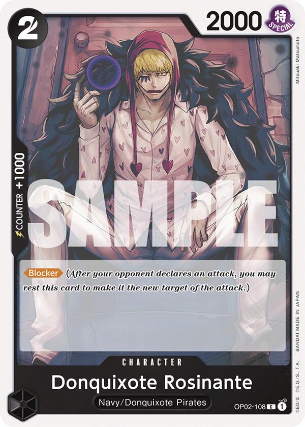Donquixote Rosinante [Starter Deck: Black Smoker] | Deep Dive Games St. Marys