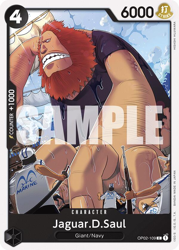 Jaguar.D.Saul [Starter Deck: Black Smoker] | Deep Dive Games St. Marys
