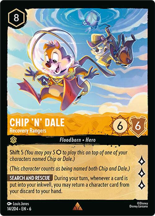Chip 'n' Dale - Recovery Rangers (14/204) [Azurite Sea] | Deep Dive Games St. Marys