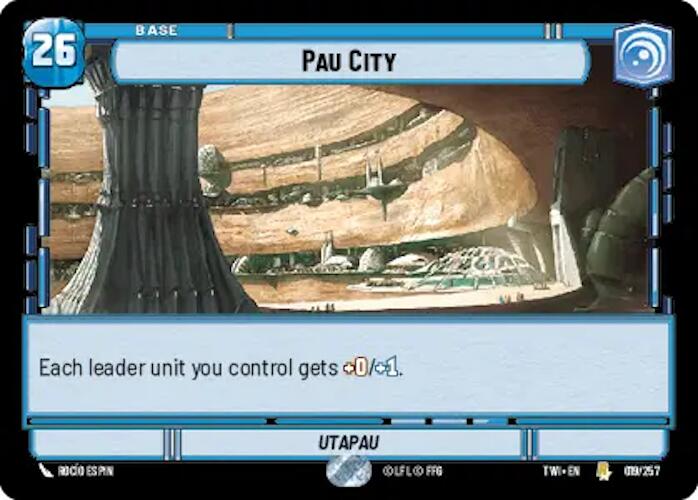 Pau City (019/257) (019/257) [Twilight of the Republic] | Deep Dive Games St. Marys